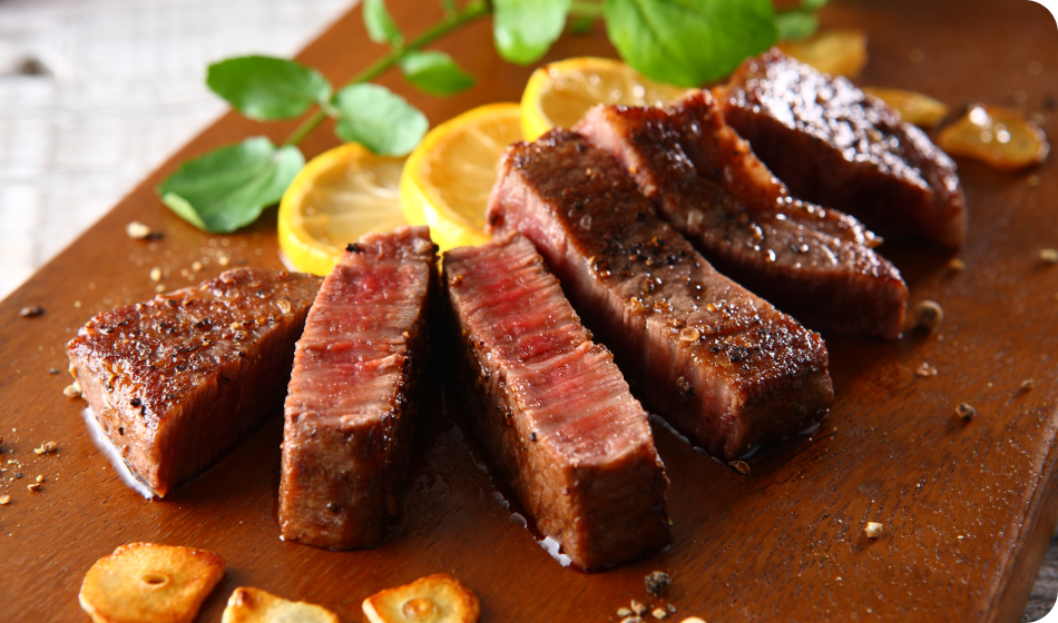 こだわりのお肉